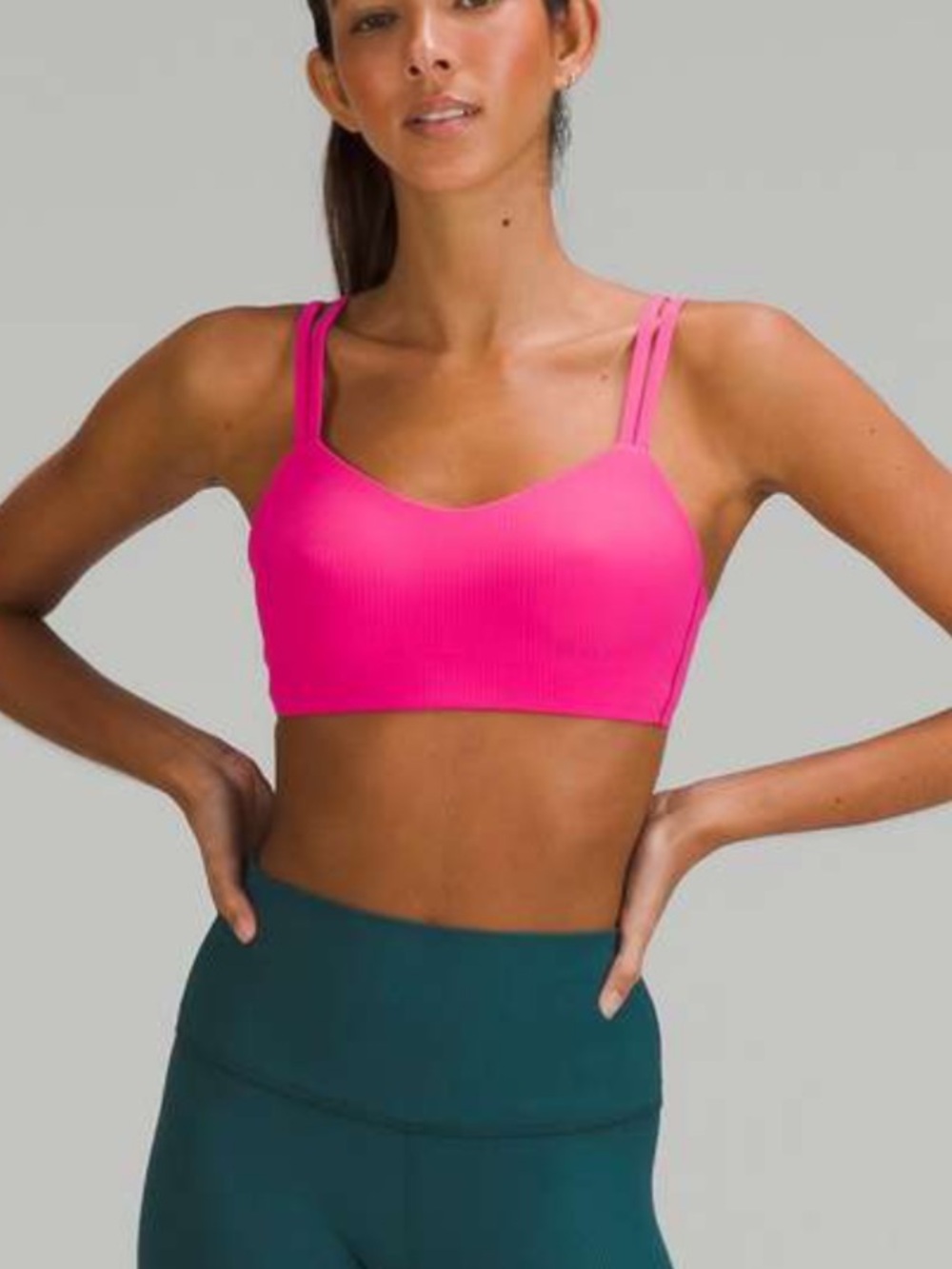 Lululemon Pink Like a Cloud Bra